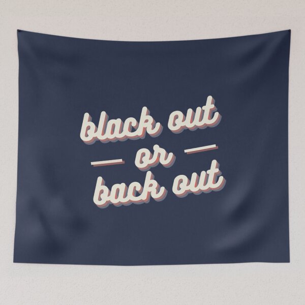 Item preview, black out or back out designed and sold by royalcougar.