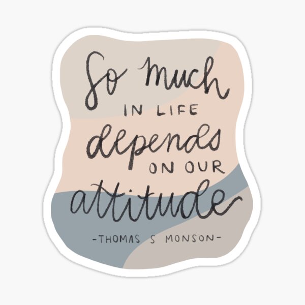Item preview, Christian Quote LDS quote Thomas S Monson designed and sold by juvenilepeace.