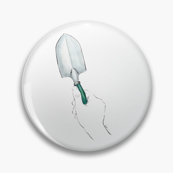 Item preview, Hand Holding Garden Trowel Illustration  designed and sold by MeiC-Artsy.