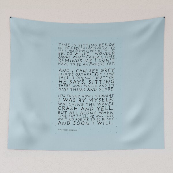 Item preview, Time Sat Beside Me designed and sold by tuicreative.