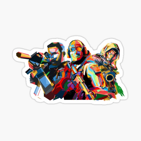 Military Gaming Team Sticker