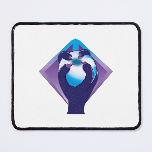Item preview, Purple taloned hand holding an orb symbol of the Malazan empire designed and sold by jazzydevil.