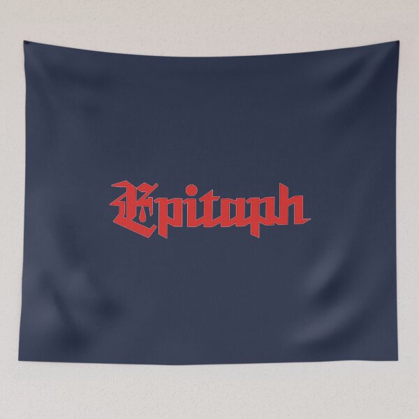 Item preview, Epitaph   legendary punk rock record label Home to many of the great punk records of all time Red designed and sold by royalcougar.