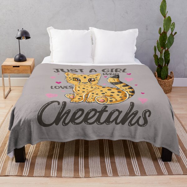 Item preview, Just A Girl Who Loves Cheetahs Cheetah Cat Lover  designed and sold by DavidAlun.