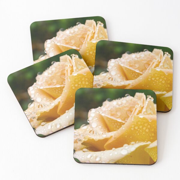 Item preview, Droplets on Golden Rose designed and sold by orangelikejazz.