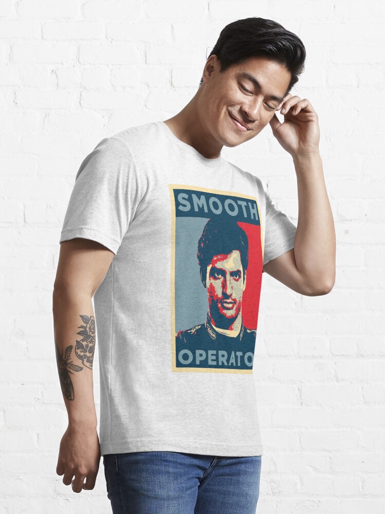 "Carlos Sainz Smooth Operator" T-shirt by leprincefrivole | Redbubble