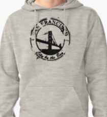 San Francisco - City By The Bay - Grunge Vintage Retro T-Shirt Pullover Hoodie
