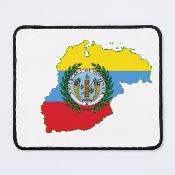 Item preview, Colombia Map with Colombian Flag designed and sold by Havocgirl.
