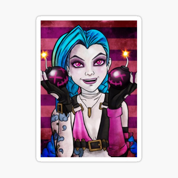 Jinx Sticker By Dariontromp Redbubble