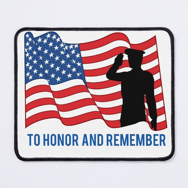 Item preview, To Honor and Remember Memorial Day T-Shirt designed and sold by Midnight Sky Sundry.