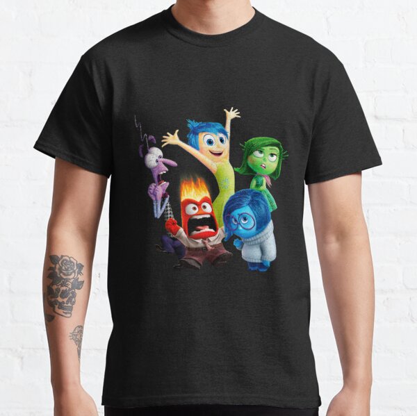 Disney Pixar Inside Out Emotion Eyes Womens T-Shirt