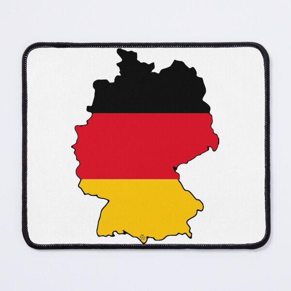 Item preview, Germany Map with German Flag designed and sold by Havocgirl.