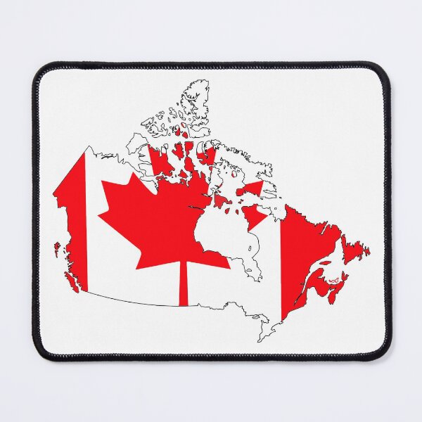 Item preview, Canada Map with Canadian Flag designed and sold by Havocgirl.