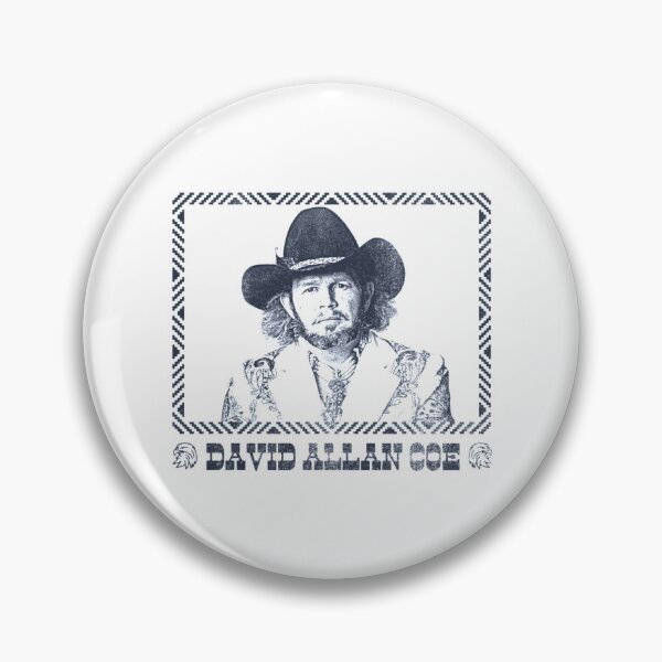 Item preview, David Allan Coe  Retro Style Fan Design designed and sold by AdeleSjogren.