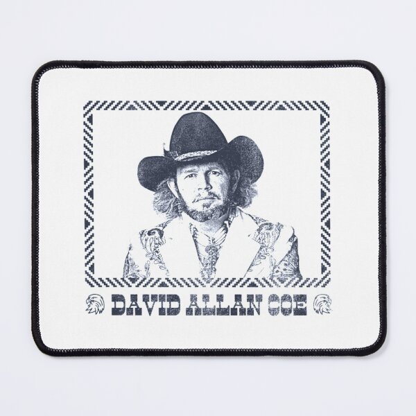 Item preview, David Allan Coe Retro Style Fan Design designed and sold by AdeleSjogren.