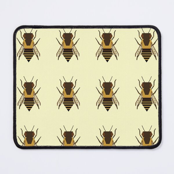 Item preview, Geometric Honey Bee Pattern designed and sold by Caseymakesart.