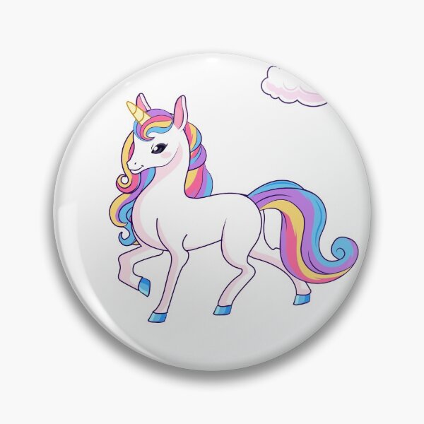 Item preview, Magical Rainbow Unicorn Sticker Set/ Magnet Set designed and sold by SplashNSplatter.