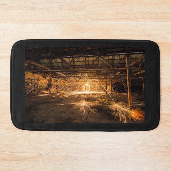Item preview, Steel Wool Spinning at an abandoned warehouse in Yarraville designed and sold by Vicki Walsh.