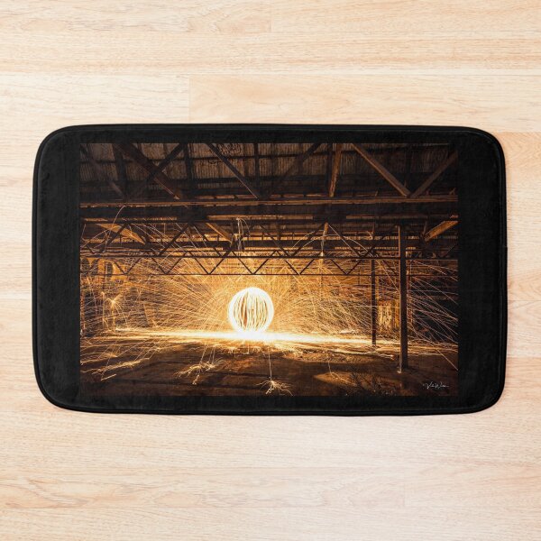 Item preview,  Steel Wool Spinning at an abandoned warehouse in Yarraville designed and sold by Vicki Walsh.