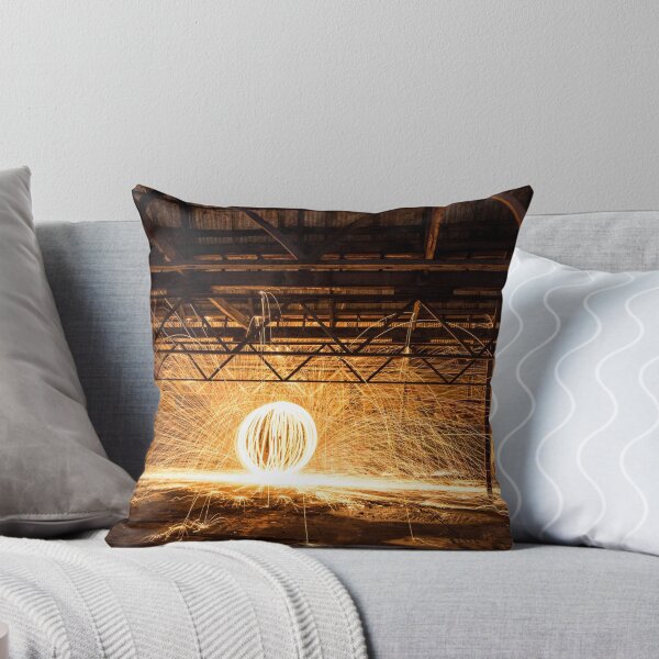 Item preview,  Steel Wool Spinning at an abandoned warehouse in Yarraville designed and sold by Vicki Walsh.