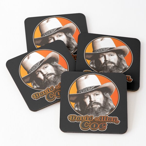 Item preview, Retro David Allan Coe Fan Art Tribute designed and sold by AdeleSjogren.