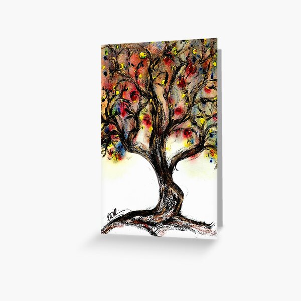 Rainbow Tree by 'Donna Williams' Greeting Card