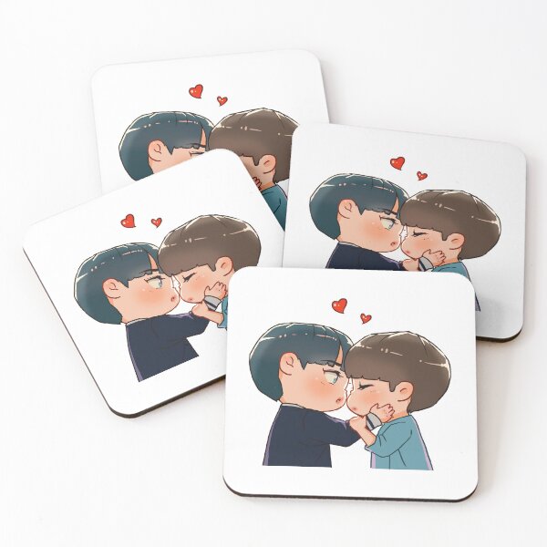 Item preview, Cute chibi Shinwoo and Taekyung -kiss designed and sold by Windfancy.