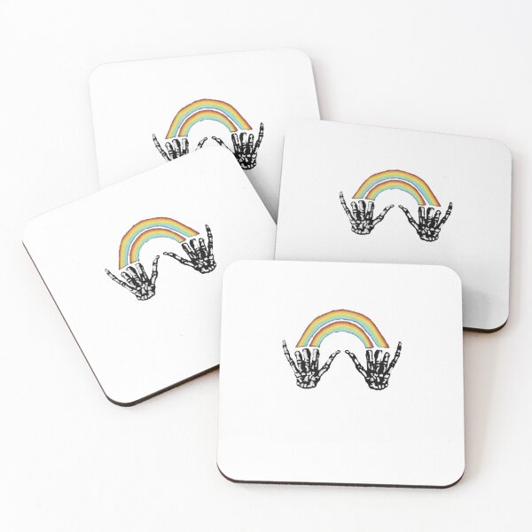 Item preview, Louis Tomlinson rainbow skeleton hand raglan designed and sold by alanclar1.