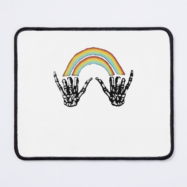 Item preview, Louis Tomlinson rainbow skeleton hand raglan designed and sold by alanclar1.
