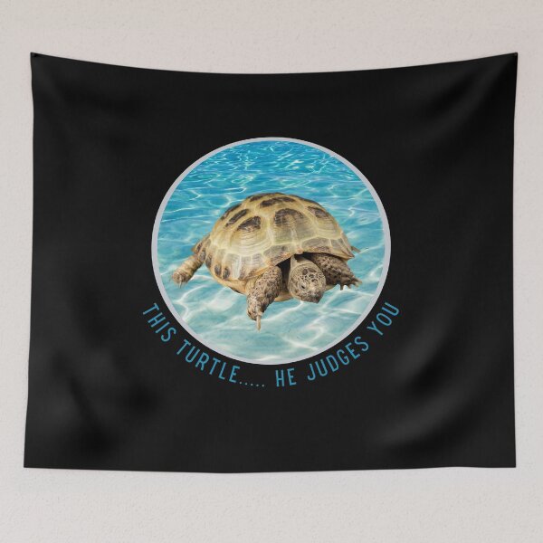 Item preview, This Turtle He Judges You designed and sold by mirzadesign.