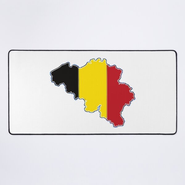 Item preview, Belgium Map With Belgian Flag designed and sold by Havocgirl.
