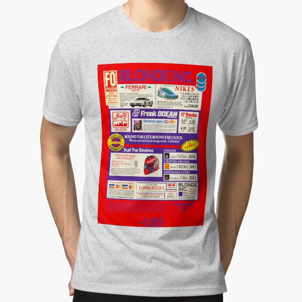 Frank ocean outlet 2012 tour t-shirt