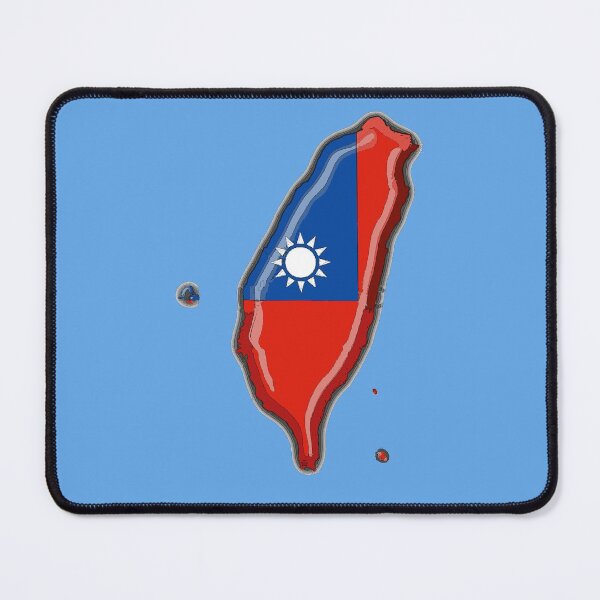 Item preview, Taiwan Map With Taiwanese Flag designed and sold by Havocgirl.