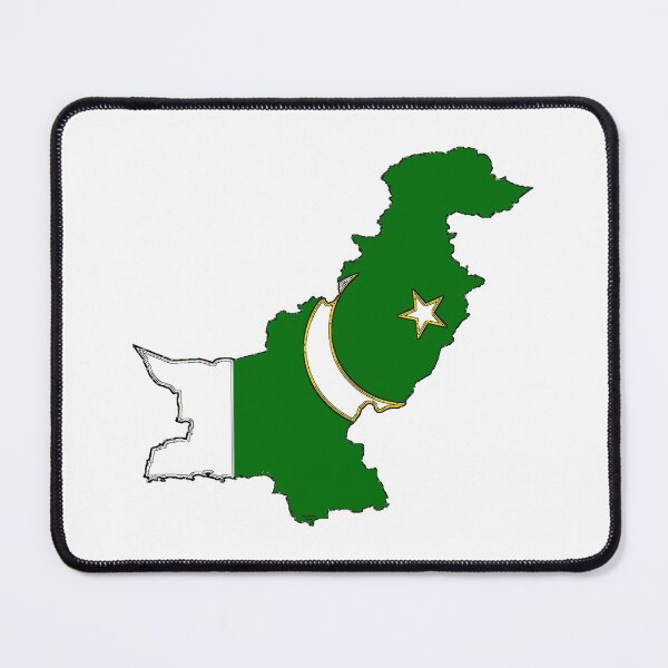 Item preview, Pakistan Map With Pakistani Flag designed and sold by Havocgirl.