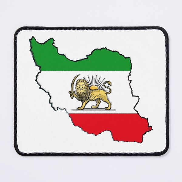 Item preview, Iran Map With Iranian Flag designed and sold by Havocgirl.