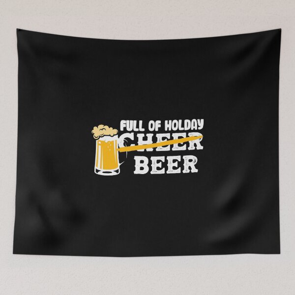 Item preview, Full Of Holiday Cheer Beer | Holiday Beer Brewing designed and sold by Dancing Dolphin Crafts.