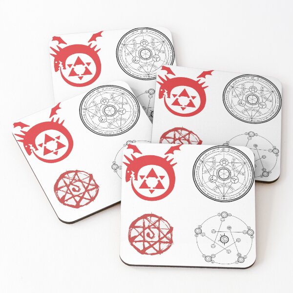Item preview, Full Metal Alchemist Transmutation Circle Set designed and sold by PitDesigns.