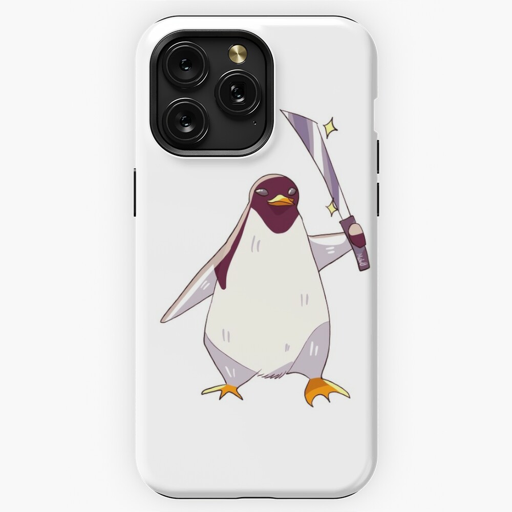 Penguin with machete Magnet for Sale by Mobb0