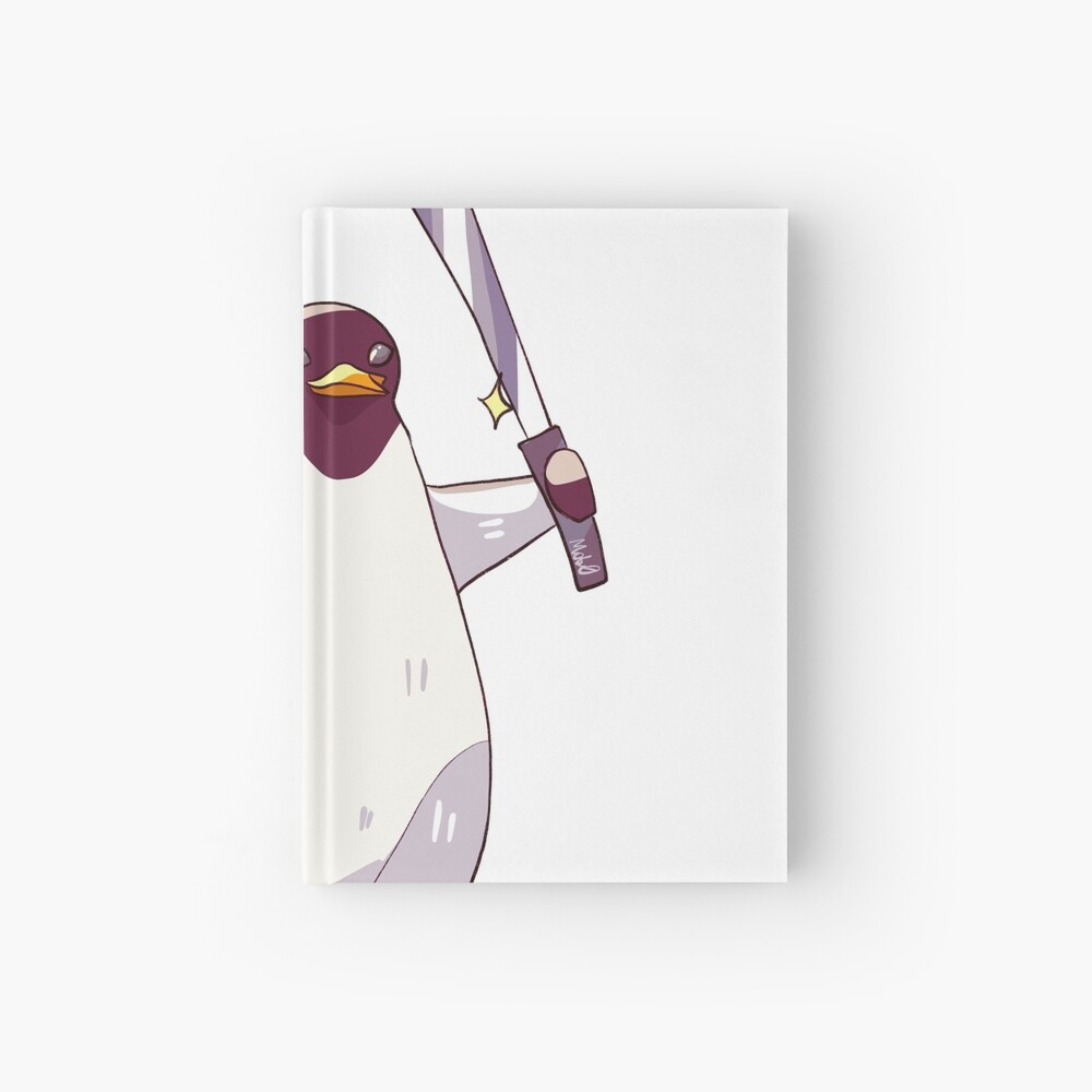 Penguin with machete Magnet for Sale by Mobb0