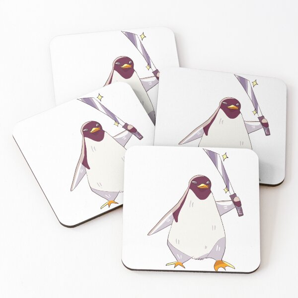 Item preview, Penguin with machete designed and sold by Mobb0.
