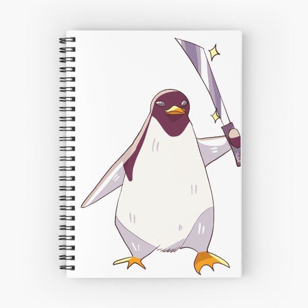 Item preview, Penguin with machete designed and sold by Mobb0.