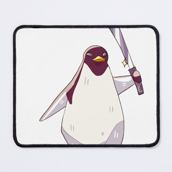 Item preview, Penguin with machete designed and sold by Mobb0.