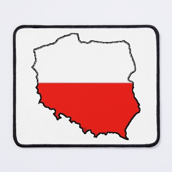 Item preview, Poland Map With Polish Flag designed and sold by Havocgirl.