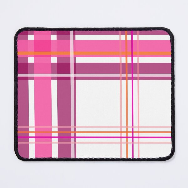 Item preview, Lesbian Pride Flag Plaid Pattern designed and sold by Bumblefuzzies.