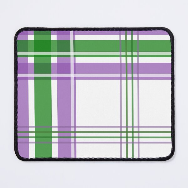 Item preview, Genderqueer Pride Flag Plaid Pattern designed and sold by Bumblefuzzies.