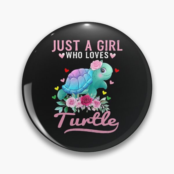 Item preview, Just A Girl Who Loves Turtles T-shirt Watercolor Sea Ocean designed and sold by SeleneFrances.