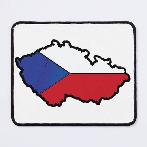 Item preview, Czech Republic Map With Czech Flag designed and sold by Havocgirl.