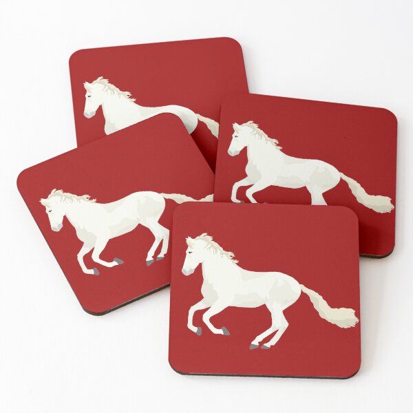Item preview, Mascota del caballo blanco de USC designed and sold by Makieroon.
