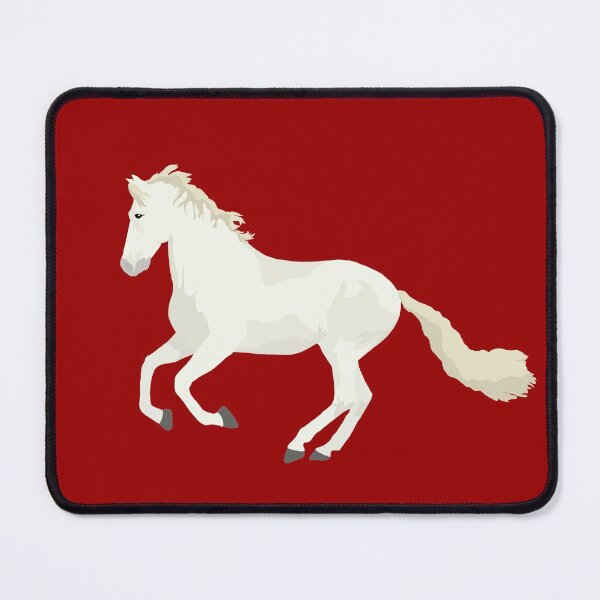 Aperçu de l'œuvre Mascotte de cheval blanc USC créée et vendue par Makieroon.