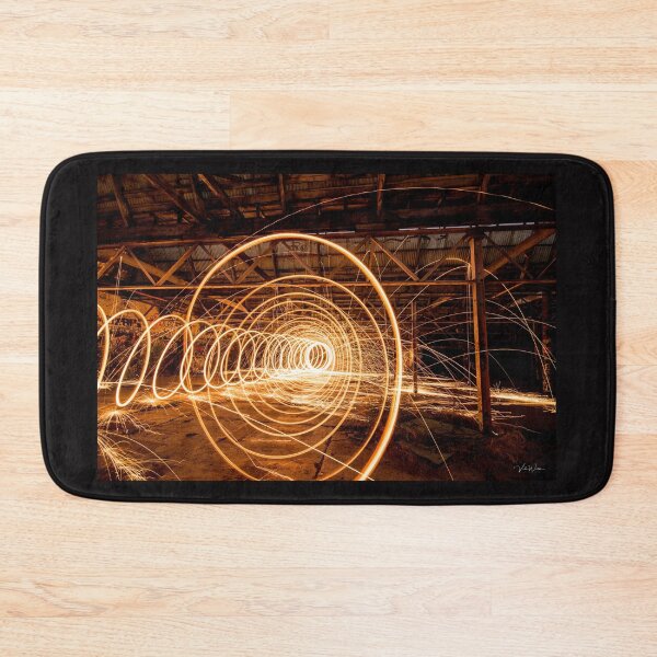 Item preview, Steel Wool Spinning in an abandoned warehouse in Yarraville. designed and sold by Vicki Walsh.